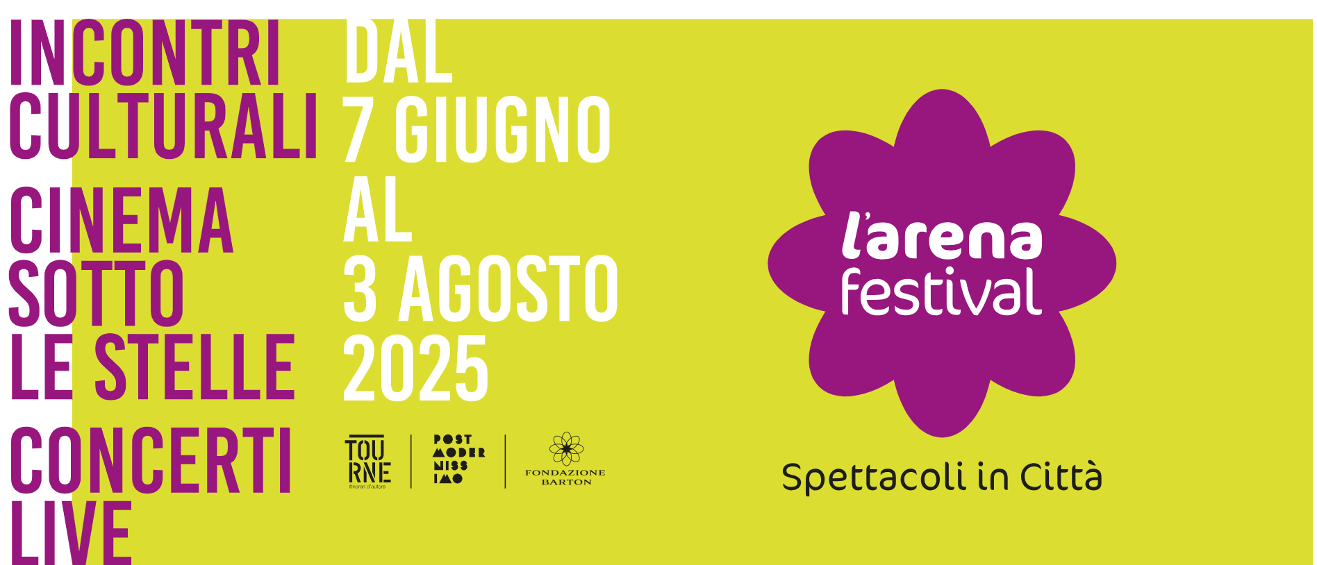 Poster of L'Arena Festival in Perugia